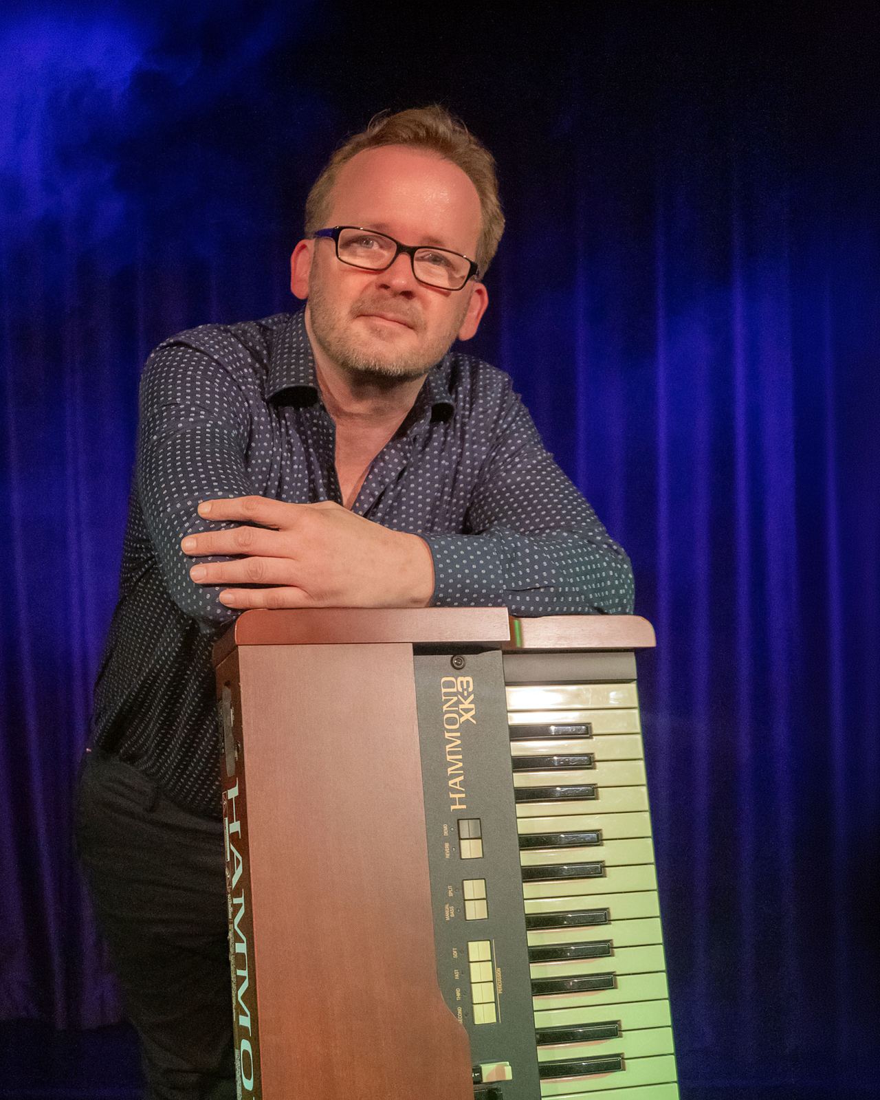 Thomas an den Keyboards